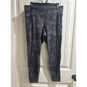 Fabletics Athletic Wear Pants Pockets Leggings Black Plus Sz XXL/1X NWOT